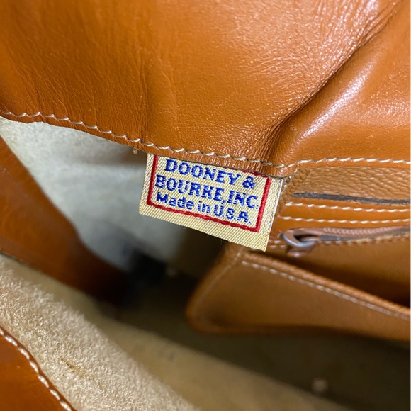 Dooney & Bourke All Weather Leather Cream and Beige Tote - Picture 13 of 13